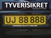 Nummerpladerammer med tekst / navn
Varenr. 264